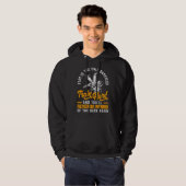 Train Hard Don't Be Afraid Aikido Karate Jiu Jitsu Hoodie (Voorkant volledig)