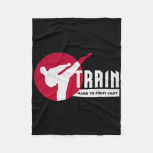 Train Hard Fleece Deken