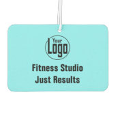 Train Harder, Go Further - Electric Blue Luchtverfrisser (Achterkant)