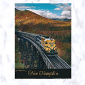 Train in New Hampshire Briefkaart