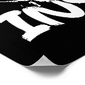 Train Insane - Anime Bodybuilding Gym Workout Poster (Hoek)