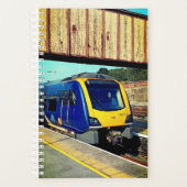 Train jaune et bleu (Devant)