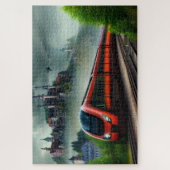 Train Jigzaag Puzzle Legpuzzel (Verticaal)