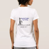 Train, kom niet tegen! t-shirt (Achterkant)