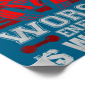 Train Like Your Worst Enemy Is Watching Fitness Mo Poster (Hoek)