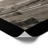 Train Lynchburg VA Foto 1909 Poster (Hoek)