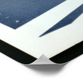 Train, niet bewerkt, , oude esthetische foto's poster (Hoek)