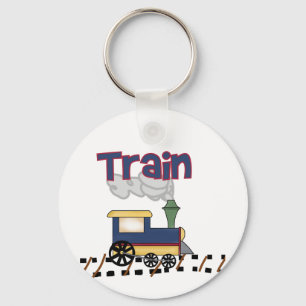 Train on Track Tshirts en cadeaus Sleutelhanger