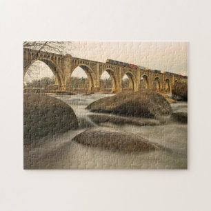 Train over James River Legpuzzel