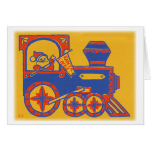 Train père Noël