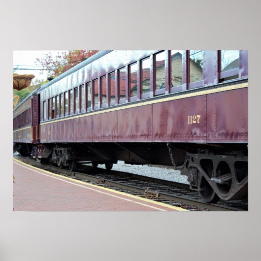 Train Photo Poster (Voorkant)