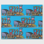 Train Pulling Coal Cadeaupapier (Vlak)