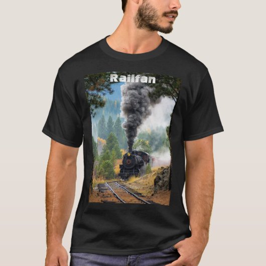 Train Railfan T-shirt (Voorkant)