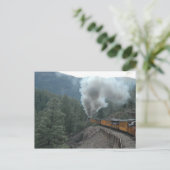 Train Ride Briefkaart (Staand voorkant)