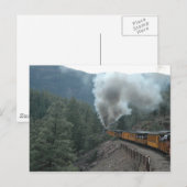 Train Ride Briefkaart (Voorkant / Achterkant)