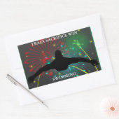 Train Sacrifice Gagnez Stickers de natation (Enveloppe)