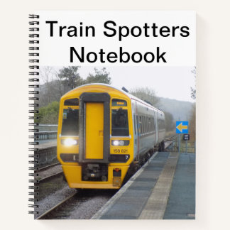 Train Spotters Spiral Notebook Notitieboek