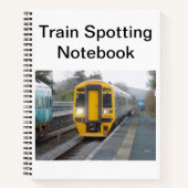 Train Spotters Spiral Notebook Notitieboek (Voorkant)