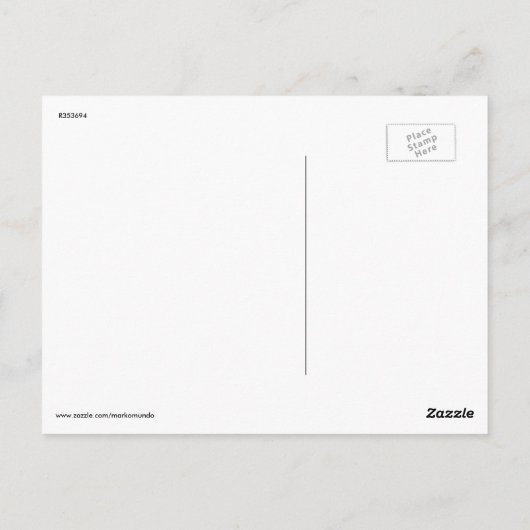 Train Station, Asbury Park, New Jersey  Briefkaart (Achterkant)