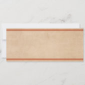 Train Ticket Boarding Pass Kids Birthday Kaart (Achterkant)