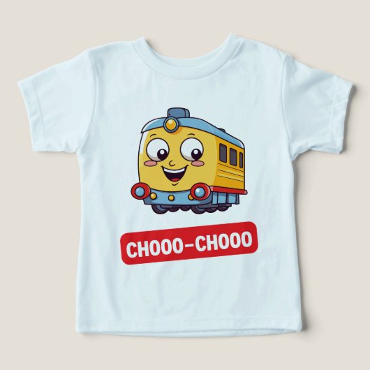 Train Toddler T-shirt (Design voorkant)