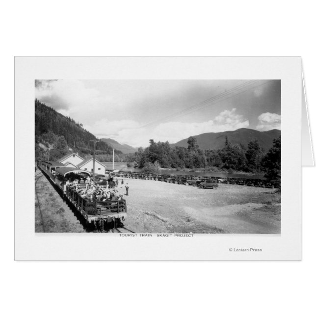 Train touristique du projet Skagit (Devant horizontal)