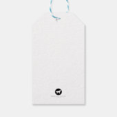 Train verjaardagscadeau Label Cadeaulabel (Achterkant)