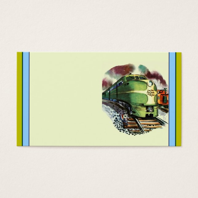 Train vintage (Devant)