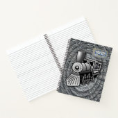 Train Vintage Carnet Spiral (Intérieur)