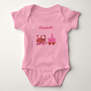 train with age girl romper