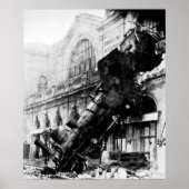 Train Wreck te Montparnasse, 22 oktober 1895 Poster (Voorkant)