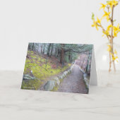 Traînée de marche à l'étang de Walden, carte de (Fleur jaune)