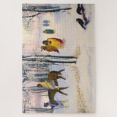 Traînée de puzzle de beaux-arts de larmes (Vertical)