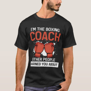 Trainer Van Boxer Boxing Club Kickboksen Boksen Co T-shirt