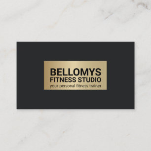 trainer voor persoonlijke fitness visitekaartje