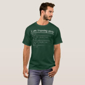Training Dagelijkse Data Science Machine Learning  T-shirt (Voorkant volledig)