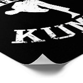 Training For Kumite Mma Karate Taekwondo Martial A Poster (Hoek)