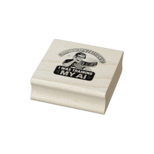 Training Mijn AI Grappige Kunstmatige Intelligenti Rubberstempel