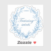 Training Saints Vinyl Decal Sticker (Feuille)