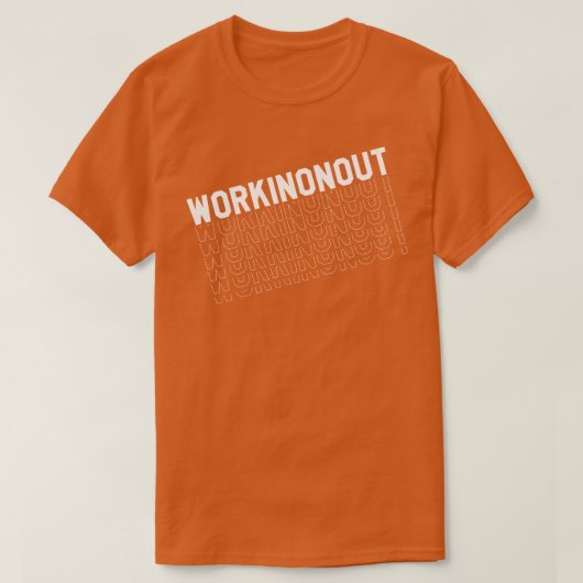 training t-shirt (Design voorkant)