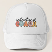 Trainingscoach Educatieve Coach Retro Trucker Pet (Voorkant)