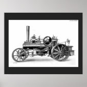Trainingsengine van ploegen poster (Voorkant)