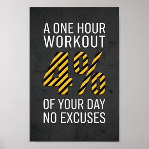 Trainingsgym Motivatie Poster