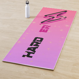Trainingsmat 'Harder' | Moderne fitnessapparatuur Yogamat