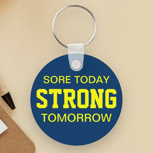 Trainingsmotivatie Sleutelhanger