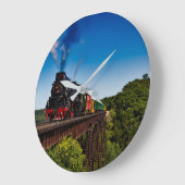 Trainingsmotor voor stoomlocomotieven grote klok (Hoek)