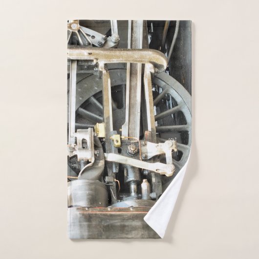 TRAINS À VAPEUR (Serviette à main)