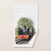 TRAINS À VAPEUR (Serviette à main)