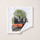 TRAINS À VAPEUR (Gant de toilette)