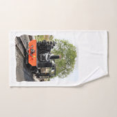 TRAINS À VAPEUR (Serviette à main)
